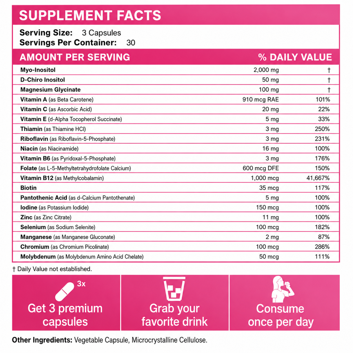 Inositol+ (Women's Core Nutrient)
